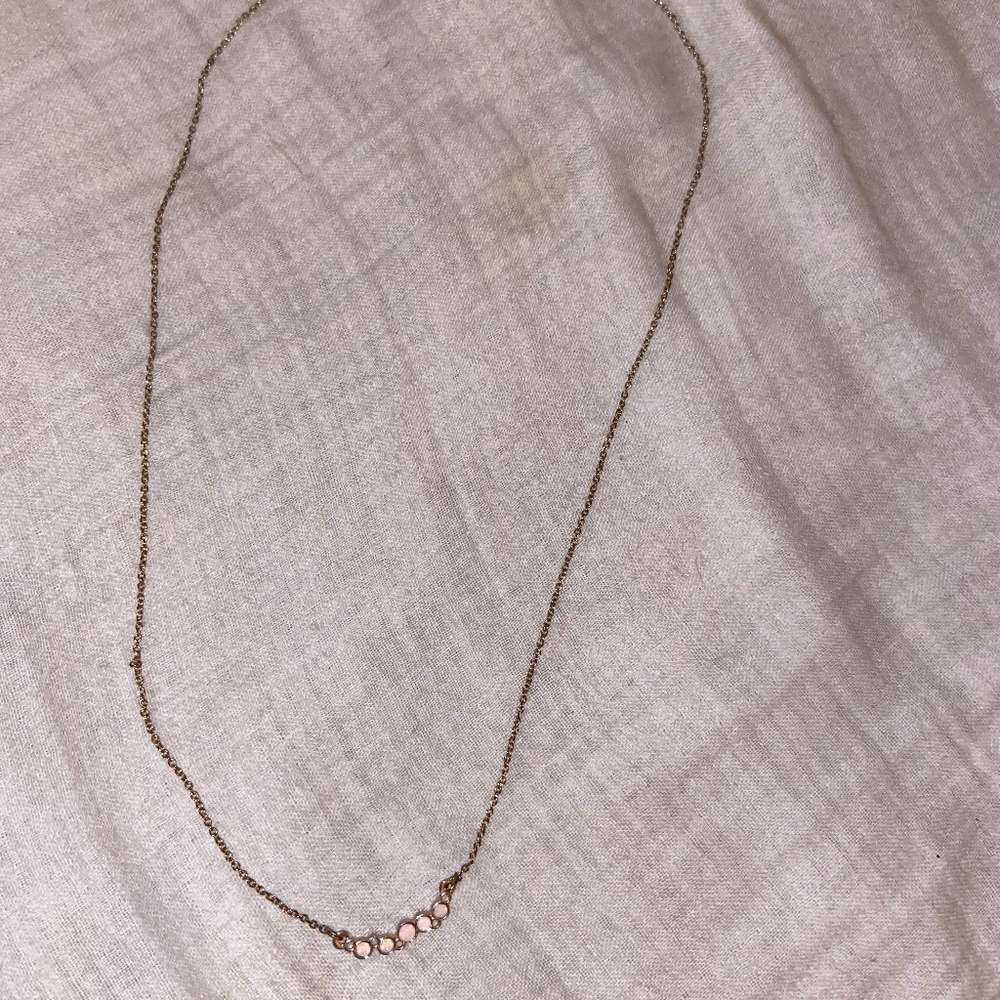 gold necklace